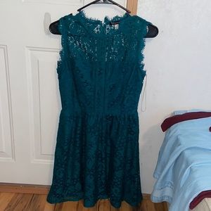 Xtraordinary Dress, Size Small, Dark Turquoise